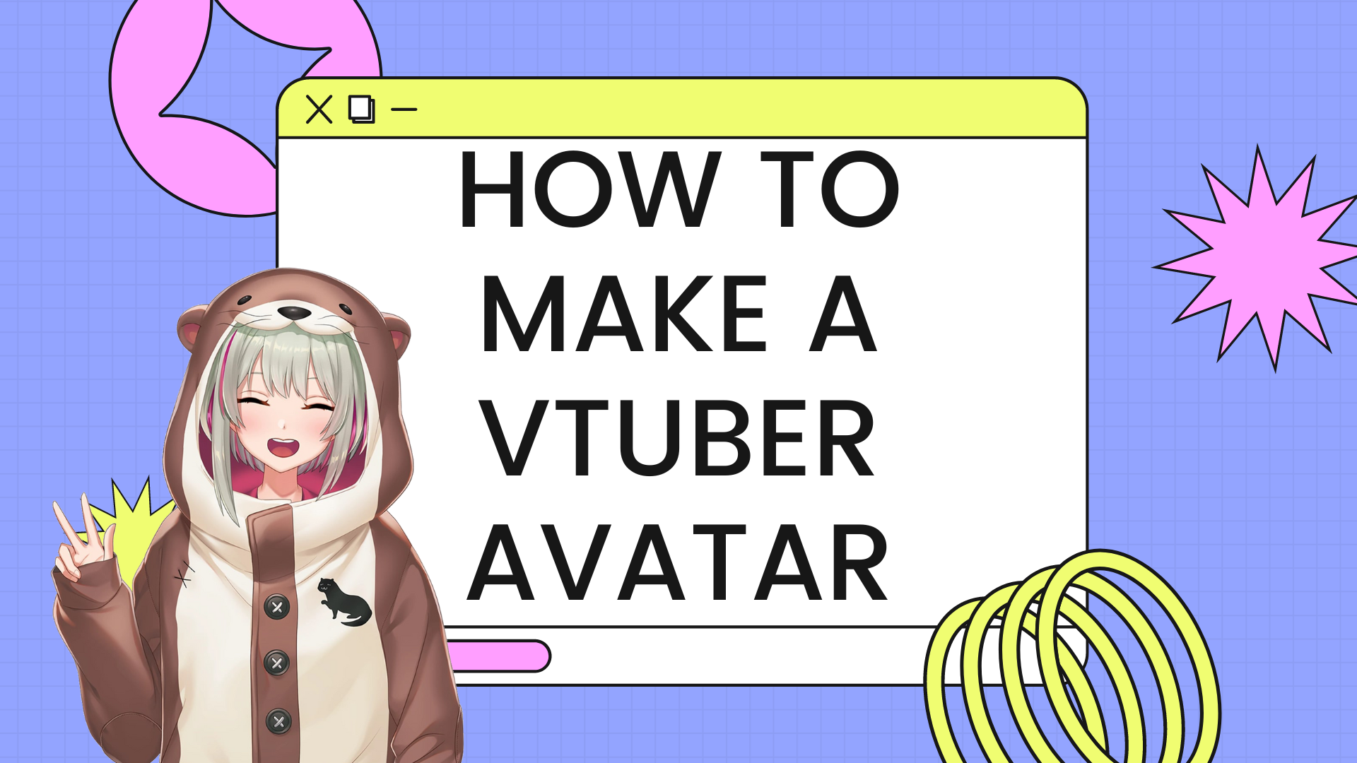 How To Make A VTuber Avatar For Beginners VTuberArt